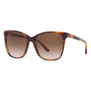 New RALPH LAUREN Havana Square RL8201 500713 Sunglasses Women